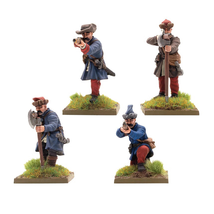 Polish - Lithuanian Commonwealth Later Infantry with Muskets Firing - Infanterie - Warlord Games - 203011015