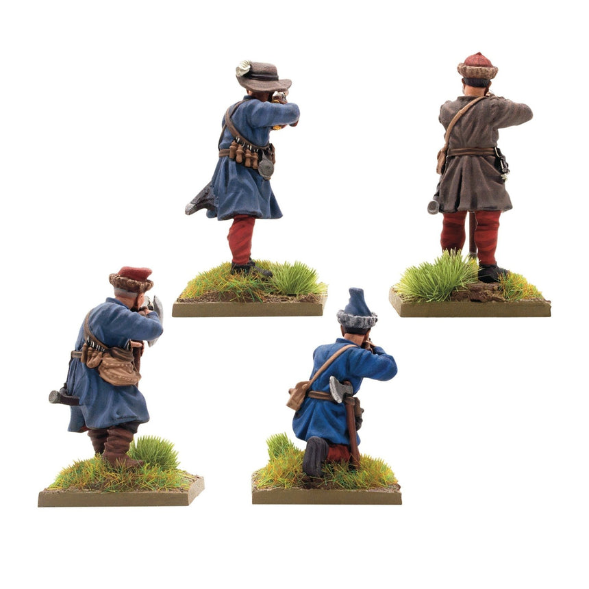Polish-Lithuanian Commonwealth later infantry with muskets firing