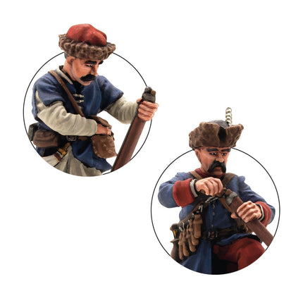 Polish-Lithuanian Commonwealth later infantry with muskets reloading