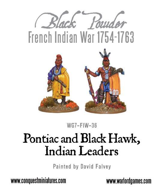 Pontiac & Black Hawk, Indian Leaders