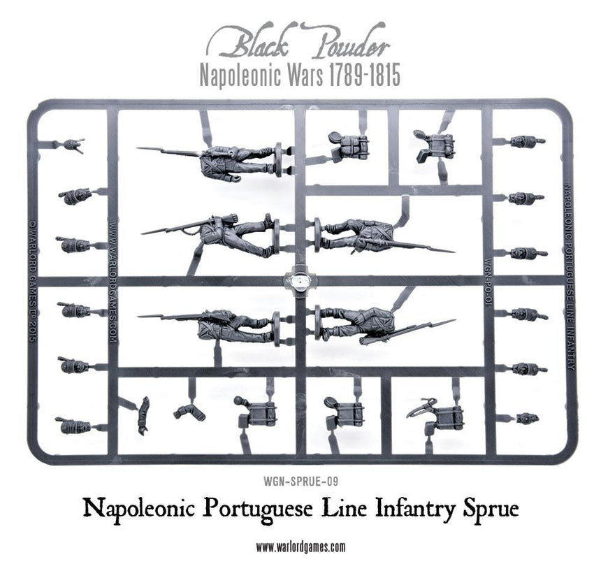 Portuguese Line Infantry Sprue