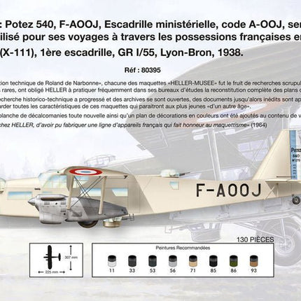 Potez 540 - Heller Museum - Flugzeuge - Heller - 80395
