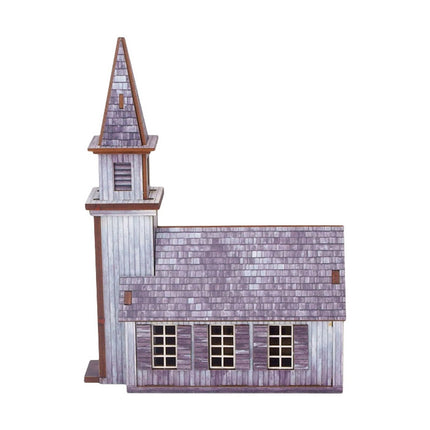 Pre - Painted American Church (Epic Battles Scale) - Gelände - Micro Art Studio - H00262