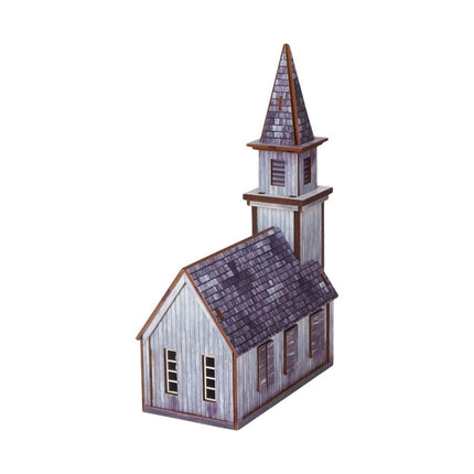 Pre - Painted American Church (Epic Battles Scale) - Gelände - Micro Art Studio - H00262