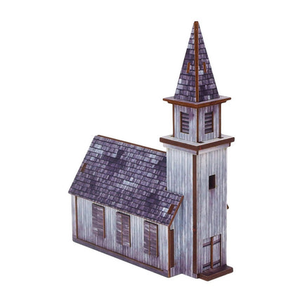 Pre - Painted American Church (Epic Battles Scale) - Gelände - Micro Art Studio - H00262