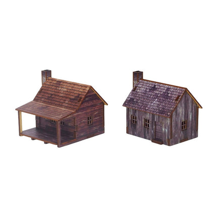 Pre - Painted American Houses (Epic Battles Scale) - Gelände - Micro Art Studio - H00259
