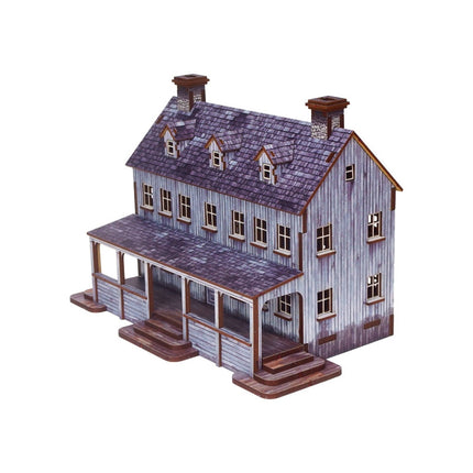 Pre - Painted American Mansion - Gelände - Micro Art Studio - H00260