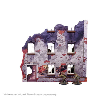 Pre - Painted WW2 Ostfront Stalingrad Univermag Left (with 3rd Floor) - Gelände - Micro Art Studio - H00249