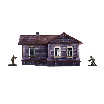 Pre - Painted WW2 Ostfront Village Maria's House - Gelände - Micro Art Studio - H00236