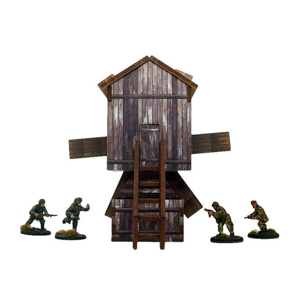 Pre - Painted WW2 Ostfront Village Windmill - Gelände - Micro Art Studio - H00240