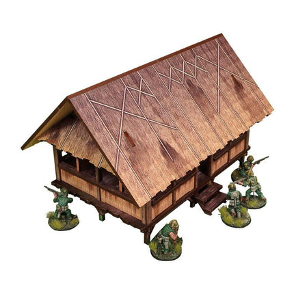 Pre - Painted WW2 Pacific Kitchen (1) - Gelände - Micro Art Studio - H00284