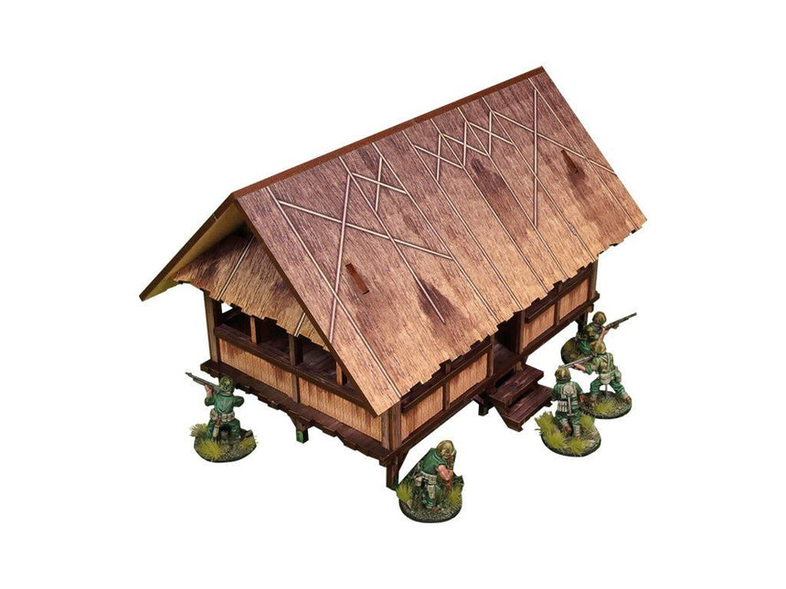 Pre - Painted WW2 Pacific Kitchen (1) - Gelände - Micro Art Studio - H00284
