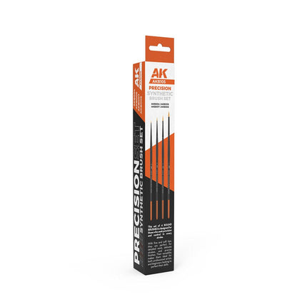 PRECISION BRUSHES SET (4 Pinsel) - Zubehör - AK Interactive - AKB105