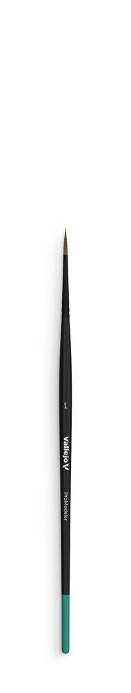 Pro Modeler No. 1 - Rundpinsel (Naturhaar) - Vallejo - B01001 (2)