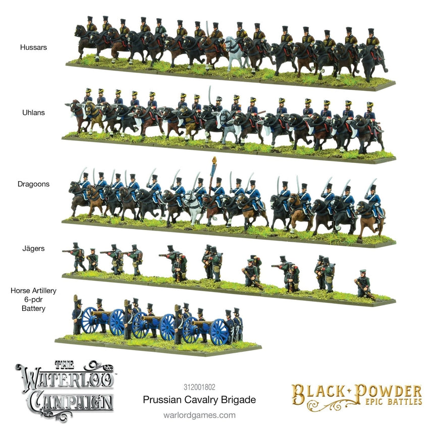 Prussian Cavalry Brigade - Kavallerie - Warlord Games - 312001802