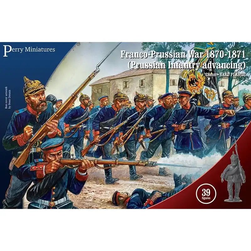 Prussian Infantry Advancing 1870 - 71 - Infanterie - Perry Miniatures - PM-PRU01