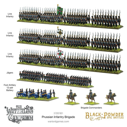 Prussian Infantry Brigade - Infanterie - Warlord Games - 312001801