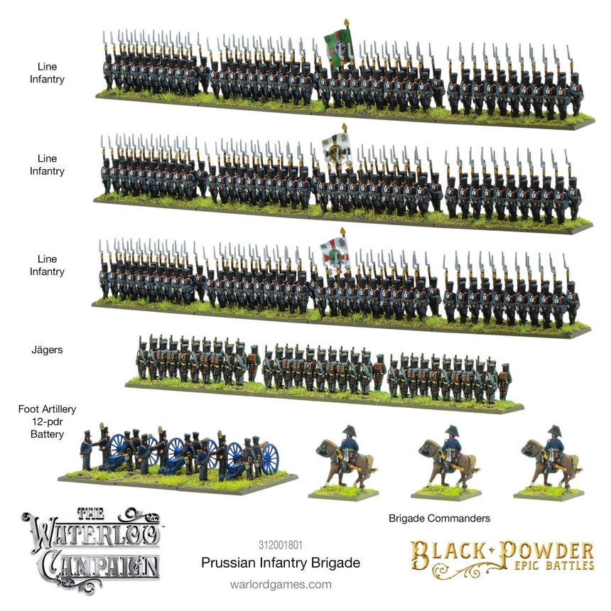 Prussian Infantry Brigade - Infanterie - Warlord Games - 312001801