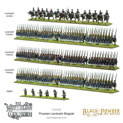 Prussian Landwehr Brigade - Starterset - Warlord Games - 312001803