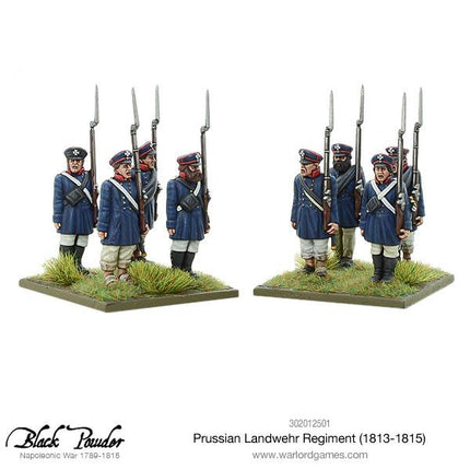 Prussian Landwehr Regiment 1813 - 1815 - Infanterie - Warlord Games - 302012501
