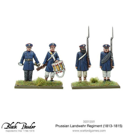 Prussian Landwehr Regiment 1813 - 1815 - Infanterie - Warlord Games - 302012501