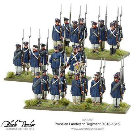 Prussian Landwehr Regiment 1813 - 1815 - Infanterie - Warlord Games - 302012501