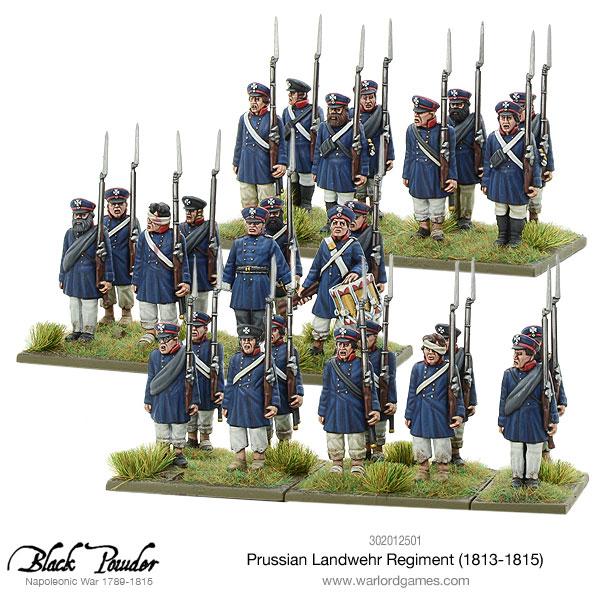 Prussian Landwehr Regiment 1813 - 1815 - Infanterie - Warlord Games - 302012501