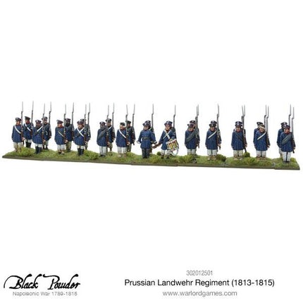 Prussian Landwehr Regiment 1813 - 1815 - Infanterie - Warlord Games - 302012501