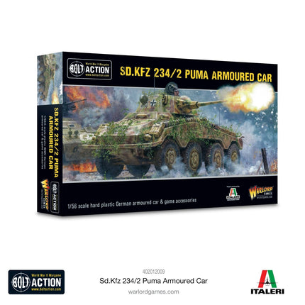 Puma Sd.Kfz 234/2 Puma Armoured Car - Fahrzeuge - Warlord Games - 402012009