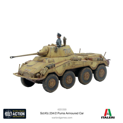 Puma Sd.Kfz 234/2 Puma Armoured Car - Fahrzeuge - Warlord Games - 402012009
