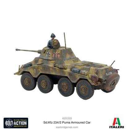 Puma Sd.Kfz 234/2 Puma Armoured Car - Fahrzeuge - Warlord Games - 402012009