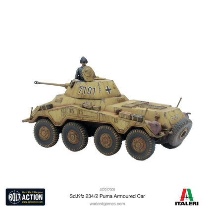 Puma Sd.Kfz 234/2 Puma Armoured Car - Fahrzeuge - Warlord Games - 402012009