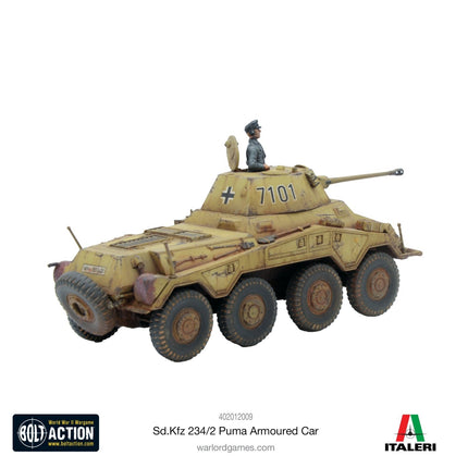 Puma Sd.Kfz 234/2 Puma Armoured Car - Fahrzeuge - Warlord Games - 402012009