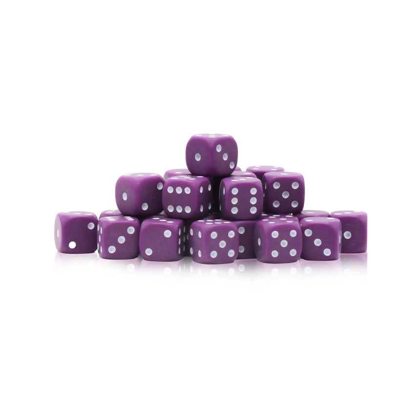 Purple D6 Dice/Würfel Pack 10mm (30Stk) - Zubehör - Warlord Games - WG-D6-51