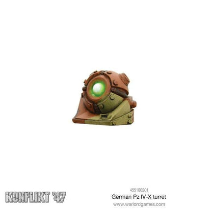 Pz IV - X Turret - Sonder - /Einzelmodelle - Warlord Games - 455100201
