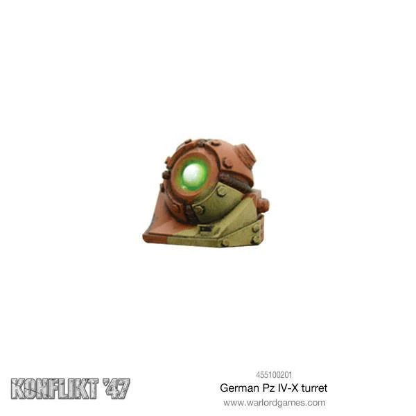 Pz IV - X Turret - Sonder - /Einzelmodelle - Warlord Games - 455100201