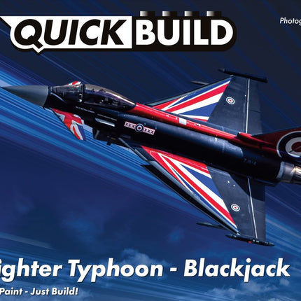 QUICKBUILD Eurofighter Typhoon - Blackjack - Airfix - J6059