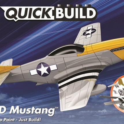 QUICKBUILD P-51D Mustang - Flugzeuge - Airfix - J6016