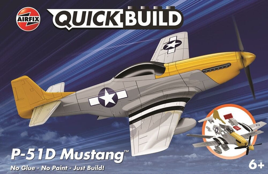 QUICKBUILD P-51D Mustang - Flugzeuge - Airfix - J6016