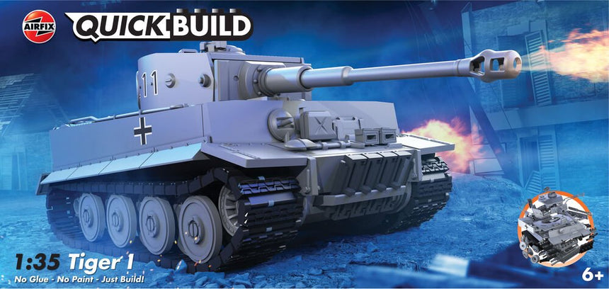 QUICKBUILD Tiger I - Panzer - Airfix - J6041