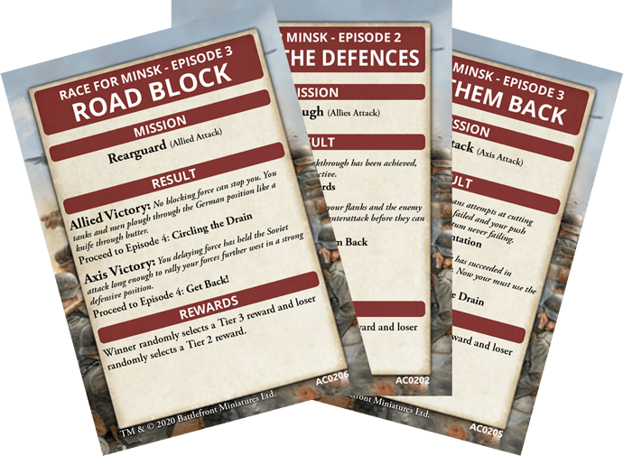 Race for Minsk Ace Campaign Card Pack