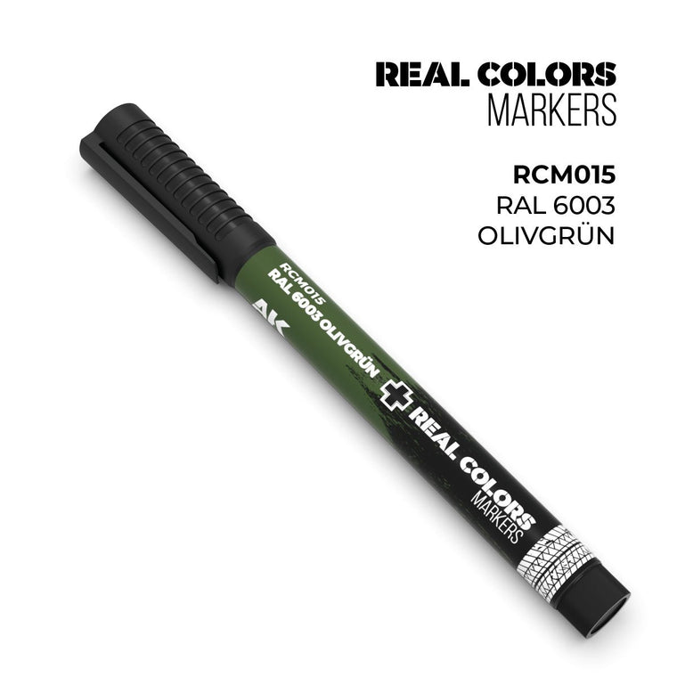 RAL 6003 Olivgrün - Real Colors Marker (18 ml)