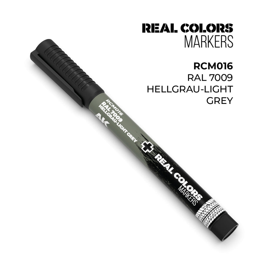 RAL 7009 Hellgrau-Light Grey - Real Colors Marker (18 ml)