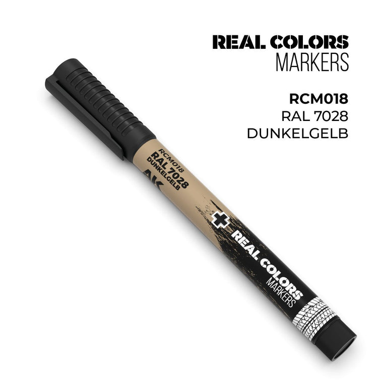 RAL 7028 Dunkelgelb - Real Colors Marker (18 ml)