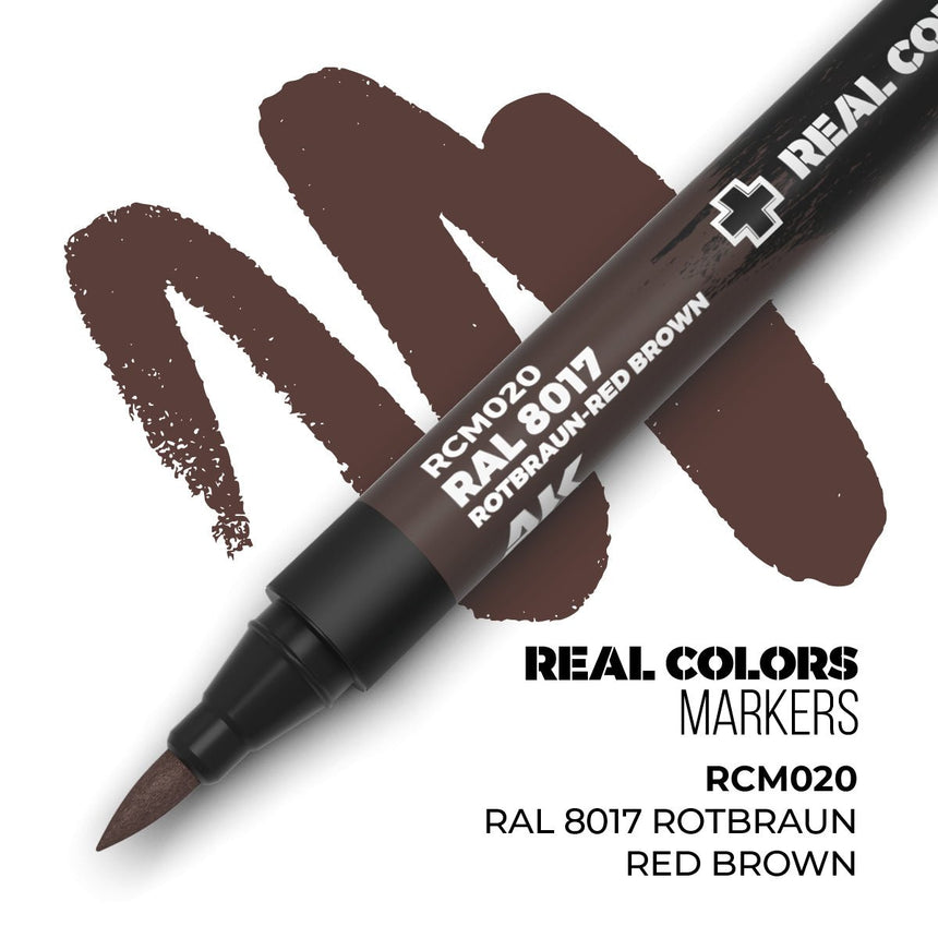 Buy RAL 8017 ROTBRAUN-RED BROWN - RC MARKER online for1,92&euro; | AK-Interactive