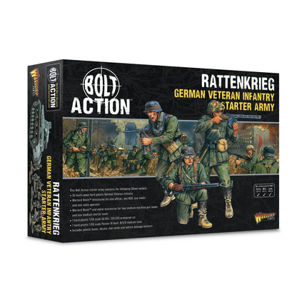 "Rattenkrieg" - German Veteran Infantry Starter Army - Starterarmee - Warlord Games - 402612103