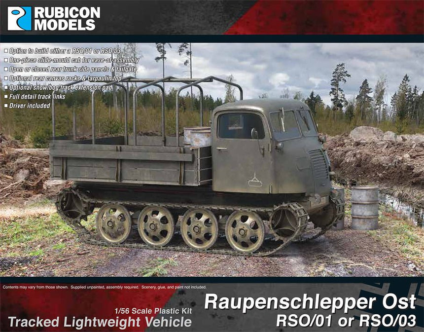 Raupenschlepper Ost RSO/01 oder RSO/03 - Fahrzeuge - Rubicon Models UK Ltd - 280128