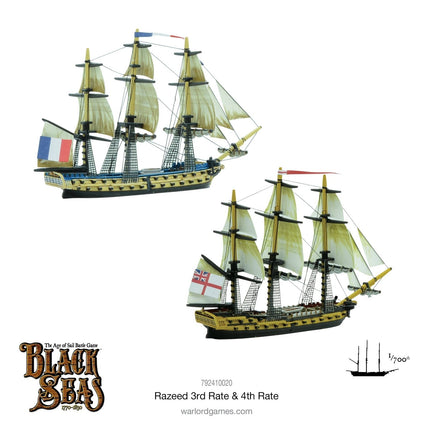 Razeed 3rd Rate & 4th Rate - Schiffe - Warlord Games - 792410020