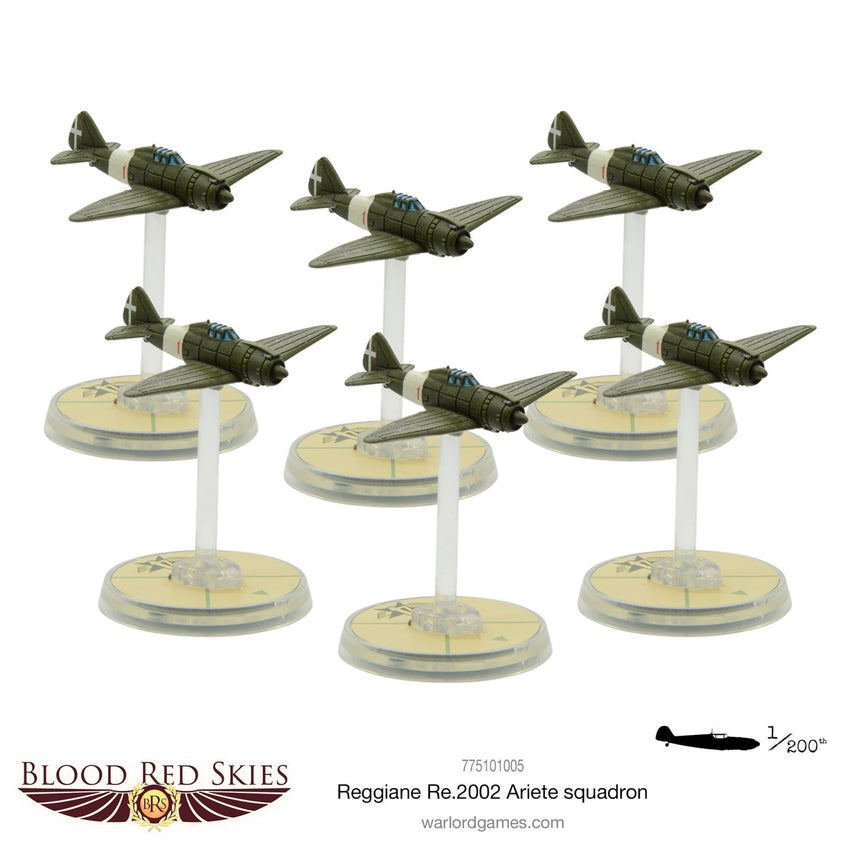Reggiane Re.2002 Ariete Squadron - Flugzeuge - Warlord Games - 775101005