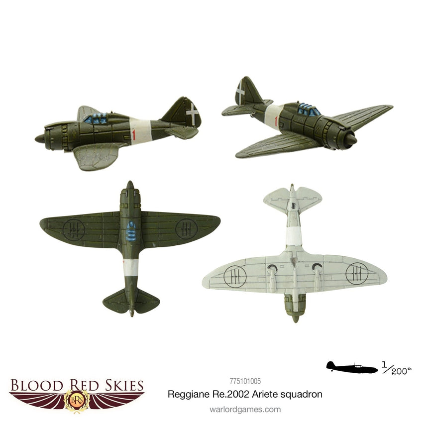 Reggiane Re.2002 Ariete Squadron - Flugzeuge - Warlord Games - 775101005